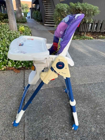 Photo of free Folding adjustable baby high chair (1075 Valencia Avenue) #2
