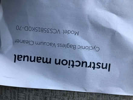 Photo of free Small hoover (Glenleigh Park TN39) #2