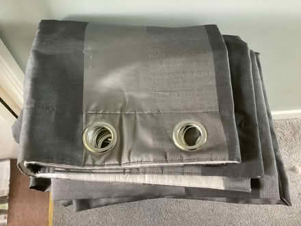 Photo of free Dunelm blackout eyelet curtains (Didcot, OX11) #1