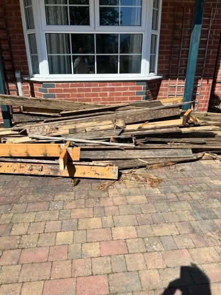 Photo of free Old decking wood (Rugby, Brownsover CV21 1ua) #1
