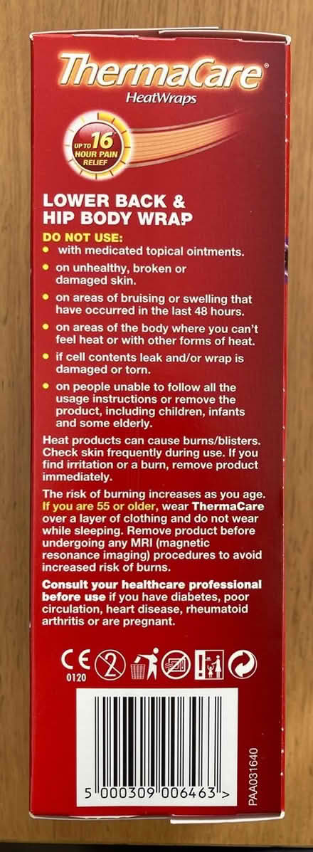 Photo of free Heat wraps for pain relief (GMV SE10) #3