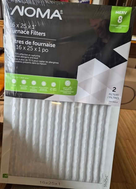 Photo of free Furnace Filter 16x25x1 MERV 8 X2 (Lawrence and Warden Avenues) #1