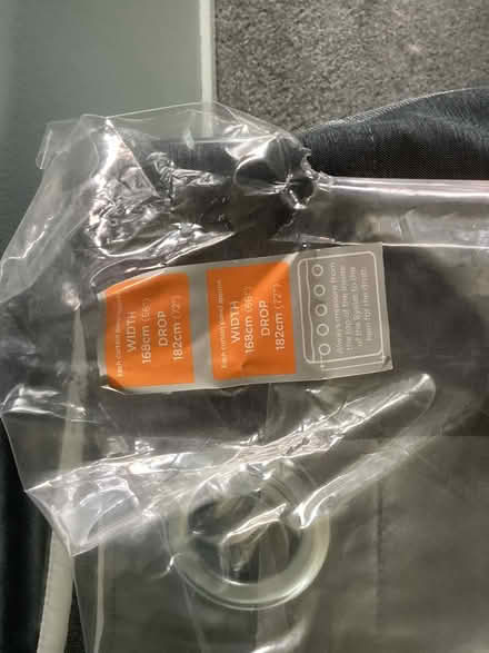 Photo of free Dunelm blackout eyelet curtains (Didcot, OX11) #2