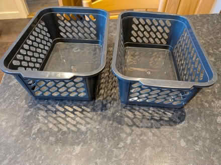 Photo of free 2 small plastic baskets (M33) #1