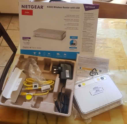 Photo of free Netgear N300 Wireless Router with USB boxed, complete (Corstorphine EH12) #1