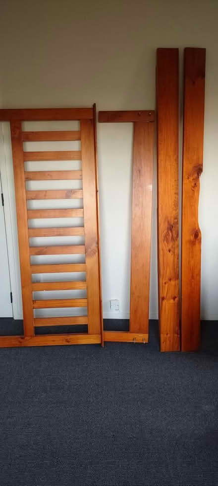 Photo of free Wooden King-Sized Bed (Te Atatu South, West Auckland) #3