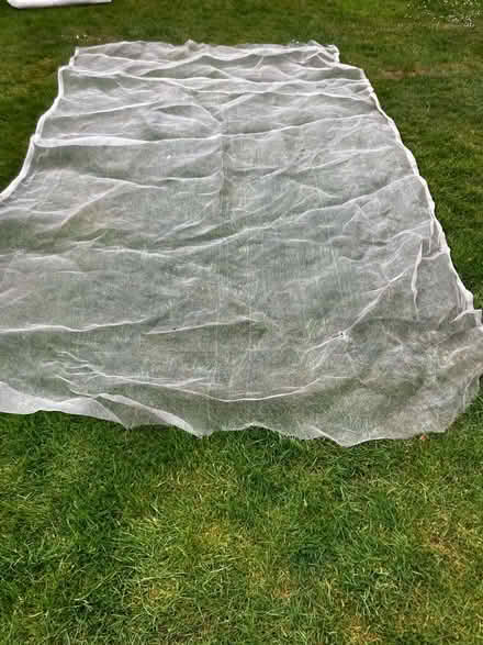 Photo of free 1.6mm mesh crop protection netting (Ash Green GU12) #1