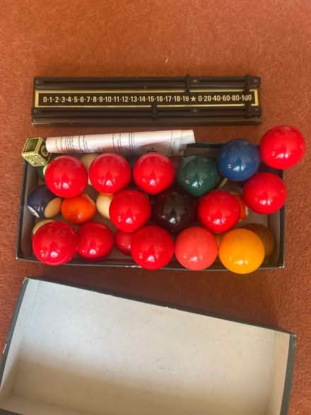 Photo of free Snooker and Pool Balls (Chingford E4) #1