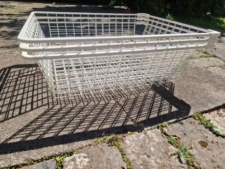 Photo of free 3 stackable wire baskets (Brenchley TN12) #1