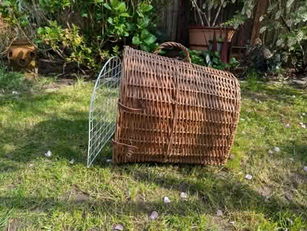 Photo of free Wicker Cat Basket (Teddington) #1