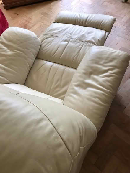 Photo of free Cream reclining chair (Cholsey, OX10) #3