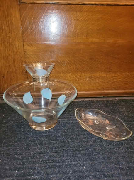 Photo of free Vintage Anchor Glass Party Dishes (Downtown / Gage Park) #2