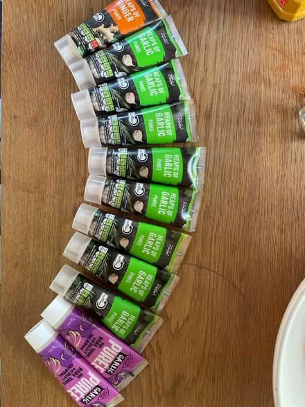 Photo of free Garlic puree tubes (Sherwood NG5) #1