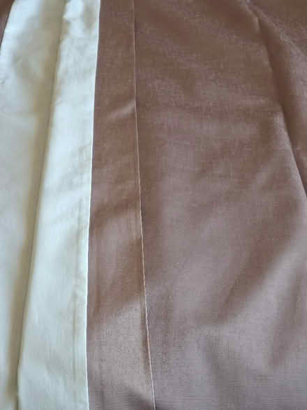 Photo of free Pair curtains. Deep pinky lilac. Photos don't show true colo (Marsh LA1) #1