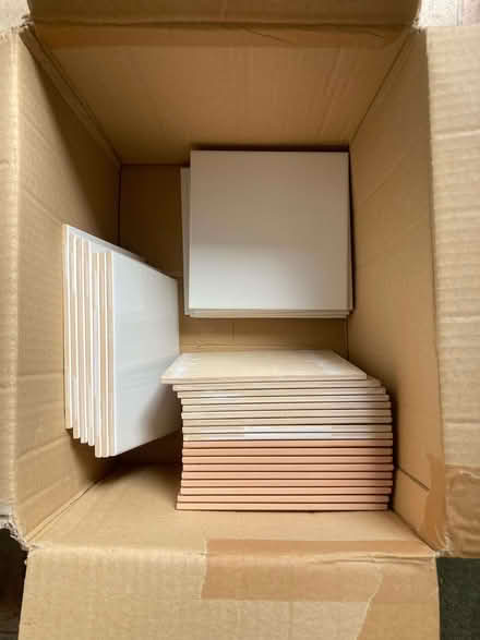 Photo of free 33 glazed white tiles, 15 x 15 cm (Colchester CO1) #1