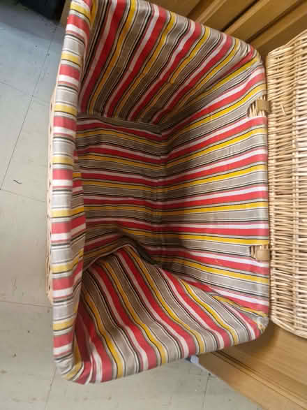 Photo of free Large wicker hamper (Colwall Stone WR13) #2