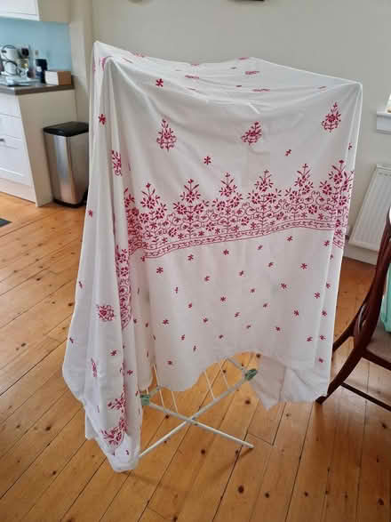 Photo of free King size duvet cover (Juniper Green, EH14) #1