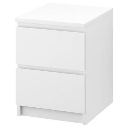Photo of free Pair IKEA Malm small 2 drawer chest (Northfield Avenue area NN16) #1