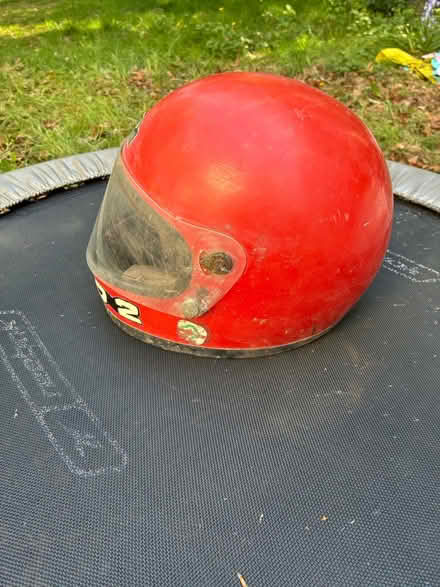 Photo of free Old Motorcycle Helmet for Display (Formby) #4