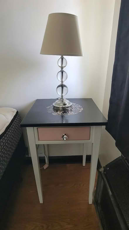 Photo of free Night table & Lamp (North Myrtle Beach G&T) #1