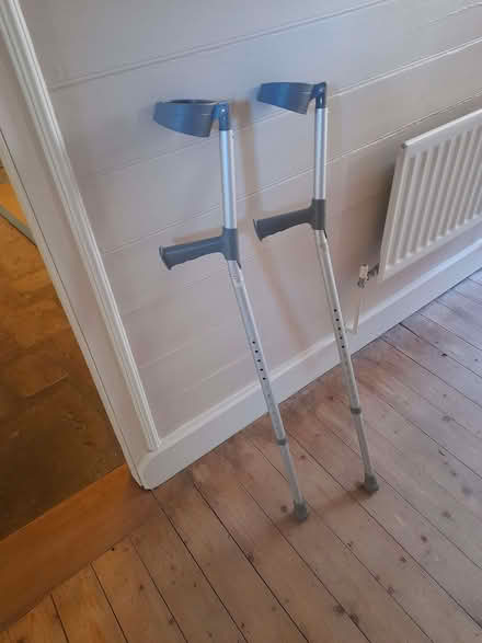 Photo of free Crutches (Middlefield Farm OX28) #1