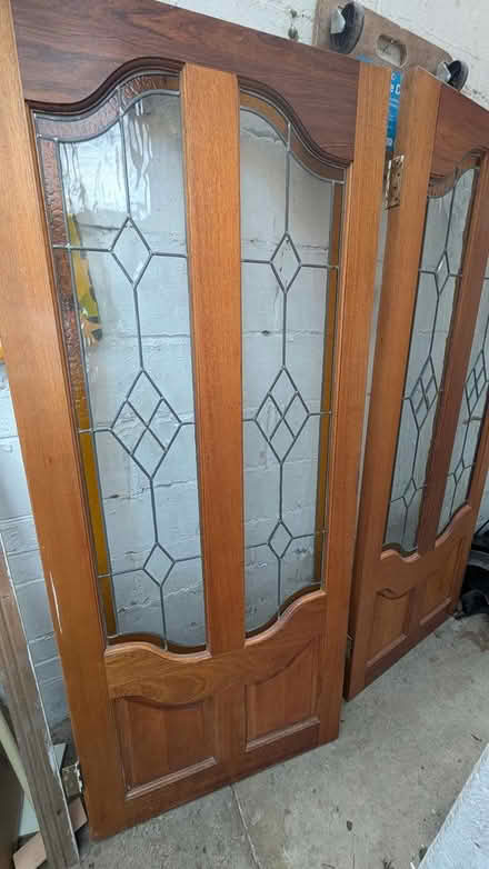 Photo of free Interior doors with glass panels (Dublin 16, near Ballyboden Rd) #2