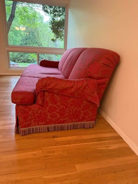 Photo of free COUCH - lightly worn reupholstered (North Reston) #1