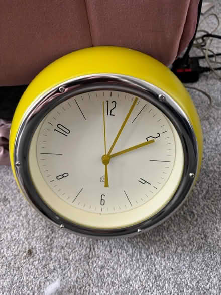 Photo of free Yellow clock (Yardley Wood B14) #1