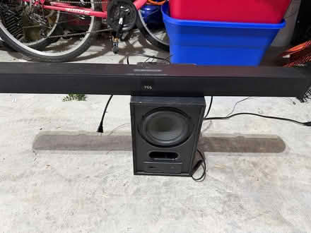 Photo of free TCL sound bar & woofer (Camden parc) #1