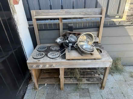 Photo of free Outdoor kitchen and pots and pans (AL10) #1