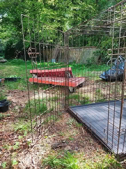 Photo of free Large dog crate (L37) #3