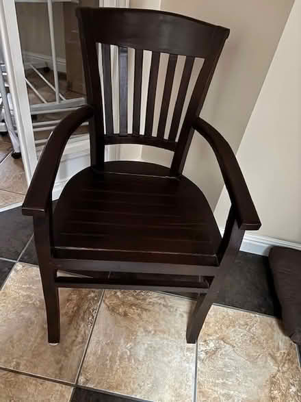 Photo of free Wooden chair (Orleans) #1
