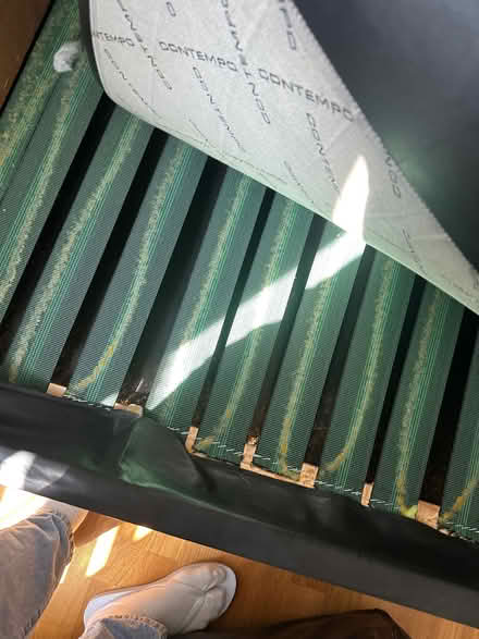 Photo of free Black leather sofa (Wycombe centre HP13) #3