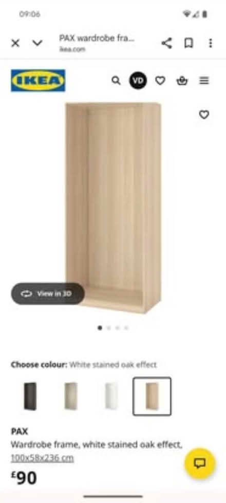 Photo of free IKEA PAX Wardrobe frame (Aylesbury Vale HP18) #3