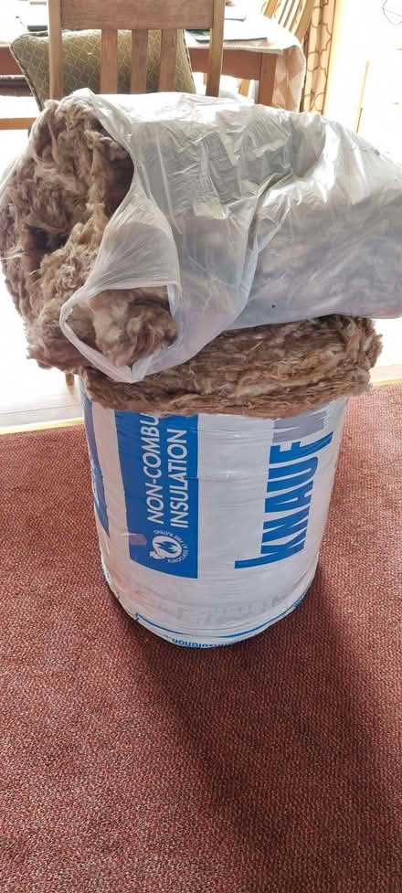 Photo of free Half roll of Knauff loft insulation & about 1/4 roll, (Burntwood WS7) #1