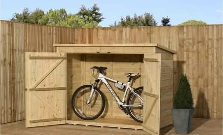 Photo of Bike shed (Heaton NE6) #1