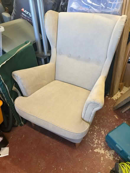 Photo of free Arm chair and footstool (Chalford GL6) #1