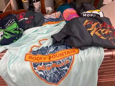 Photo of free S M size women’s marathon T-shirts (Foothill Boulevard Cupertino) #1