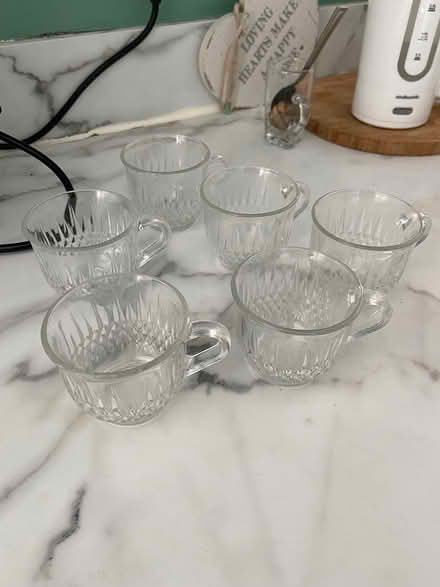 Photo of free 6 set glass cups (SE153BS) #1