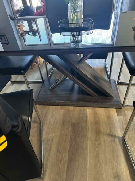 Photo of free Beautiful glass table and chairs (DE7) #2