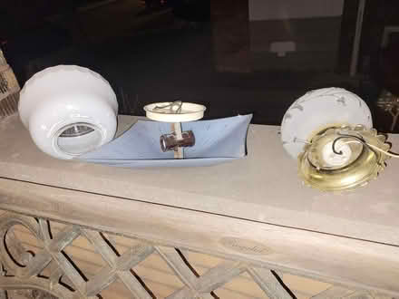 Photo of free Vintage light fixtures (2) (Downtown / Gage Park) #2