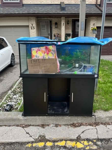 Photo of free Curb alert: Aquarium (Vaughan) #1
