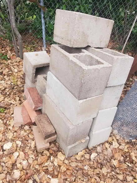 Photo of free Bricks and cement blocks (Byrd Ln., at Natoma, LAH 94022) #2