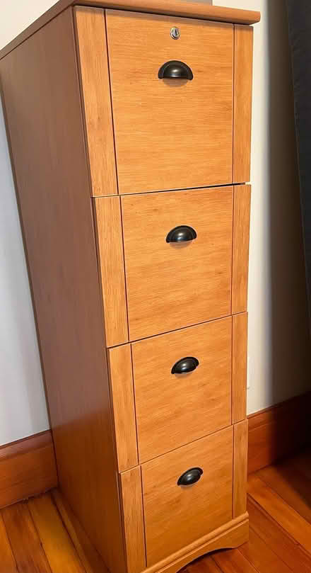 Photo of free 4-drawer filing cabinet (Belmont) #2