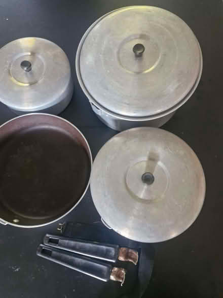 Photo of free Camping saucepan set (Colwall Stone WR13) #1