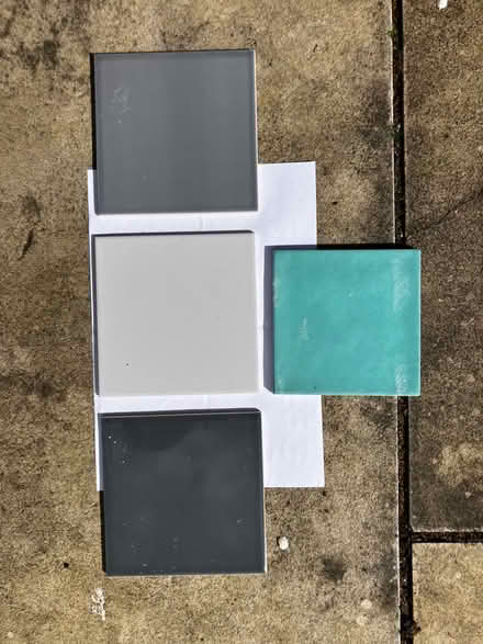 Photo of free Bathroom Tiles (Ash Green GU12) #1
