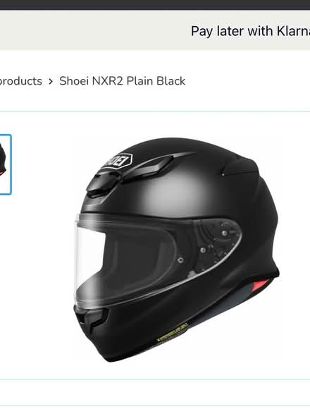 Photo of Motorcycle helmet (Ball Hill CV2) #1