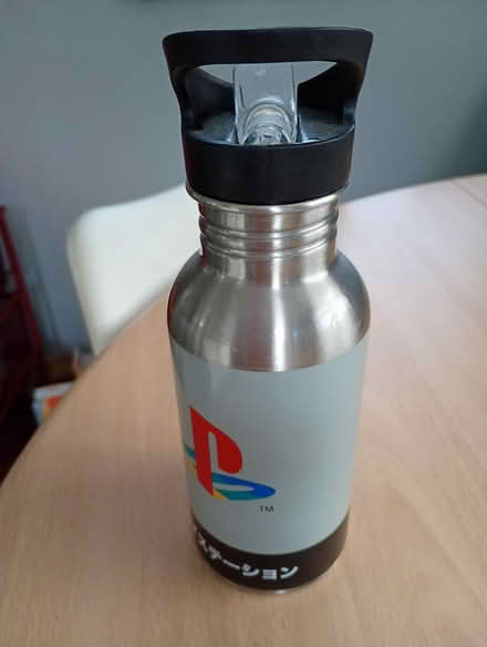 Photo of free Playstation metal water bottle (L14 Dovecot) #1