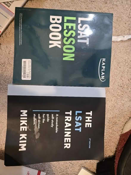 Photo of free LSAT trainer books (Capitol Heights) #1
