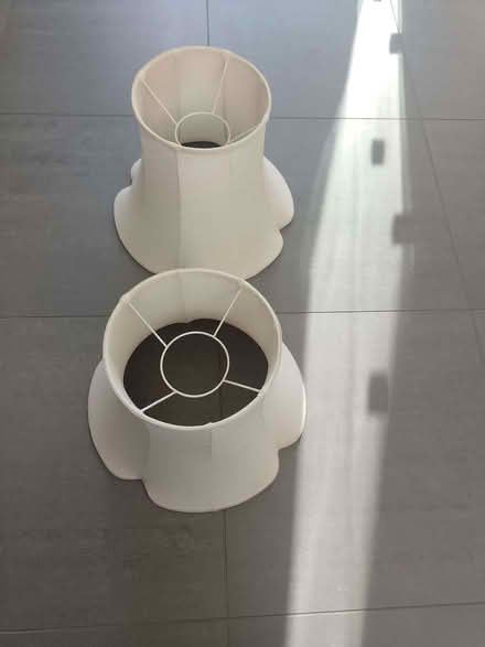 Photo of free two large silk lamp shades (Oxford OX3) #2